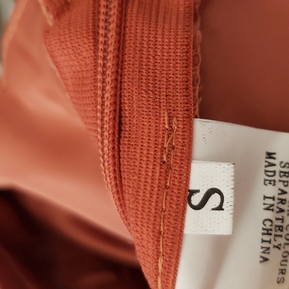 LOEL Off Shoulder High Split Long Formal Party Dress Evening Gown in Copper S - Picture 10 of 12